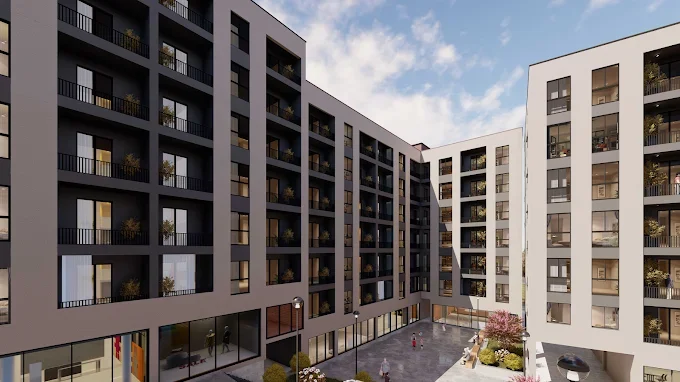 Tirane, shitet apartament 1+1 Kati 1, 67 m² 56.499 € (Residenca Apollo)
