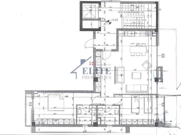 Tirane, shitet apartament 2+1 Kati 1, 150 m² 260.000 € (Tulipan Residence)