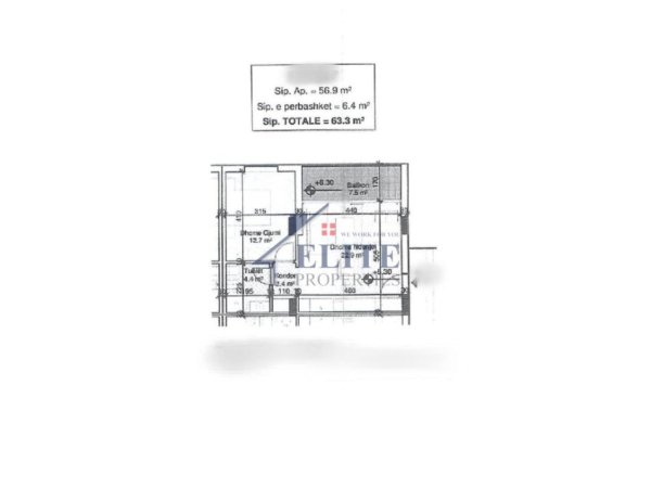 Durres, shitet apartament 1+1 Kati 2, 63 m² 120.270 € (Porto Lalzi)