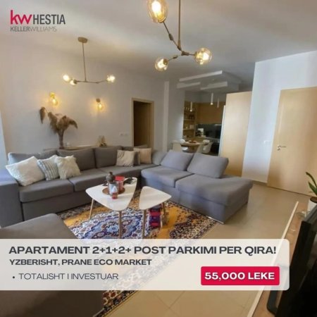 Yzberisht , jepet me qera 2+1 , 550 €