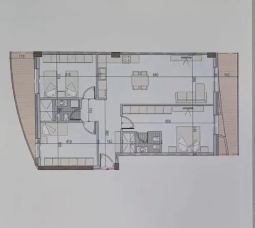 Tirane, shitet 3+1 Kati 2, 304.000 € 