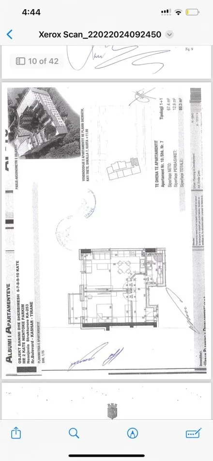 Tirane, shitet 1+1+Ballkon Kati 3, 104.500 € (ASTIR)