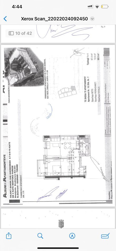 Tirane, shitet 1+1+Ballkon Kati 3, 104.500 € (ASTIR)