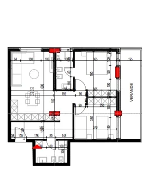 Tirane, shitet apartament 2+1 Kati 5, 110 m² 85.000 € (Spitali Ushtarak)