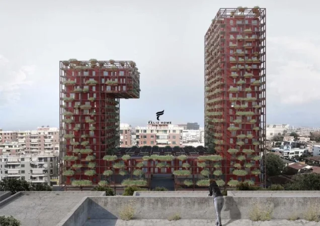 Tirane, jepet me qera zyre , 80 m² 1.300 € (RRUGA E KAVAJES)