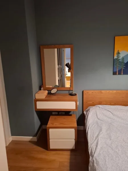 Tirane, jepet me qera apartament 2+1+Ballkon Kati 5, 105 m² 550 € (Kompleksi Ana)