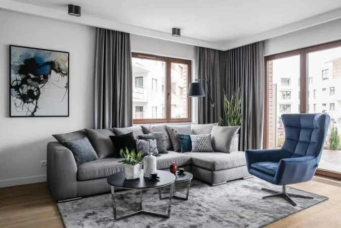 Tirane, jepet me qera apartament 1+1+Ballkon Kati 3, 70 m² 750 € (Kompleksi Delijorgji)