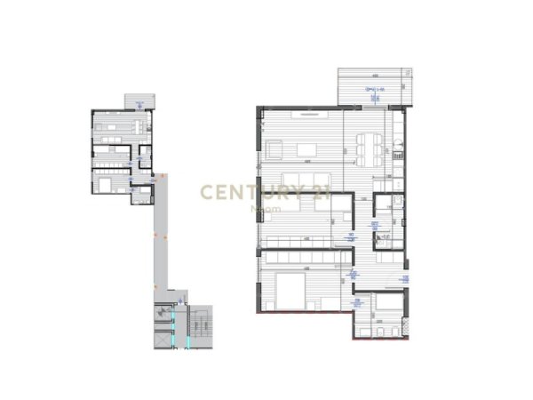 SHESIM APARTAMENT 2+1+2, PORTA TIRANA E RE ‼️Neom100674
