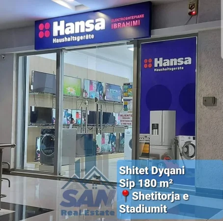 Lushnje, shes dyqan Kati 0, 185 m² (Shetitorja Stadiumit)