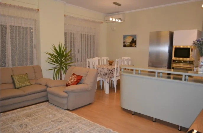 Tirane, jepet me qera apartament 2+1+Aneks+Ballkon Kati 7, 100 m² 750 € (PAZARI I RI)