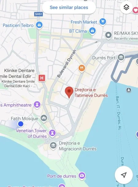 Durres, shitet toke , 300 m² 230.000 €