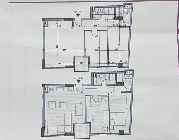Tirane, shes apartament 2+1 Kati 4, 108 m² 146.000 € (5 maji)