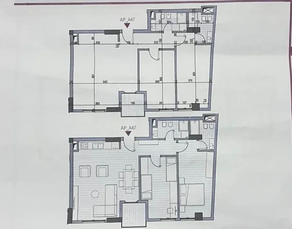 Tirane, shes apartament 2+1 Kati 4, 108 m² 146.000 € (5 maji)