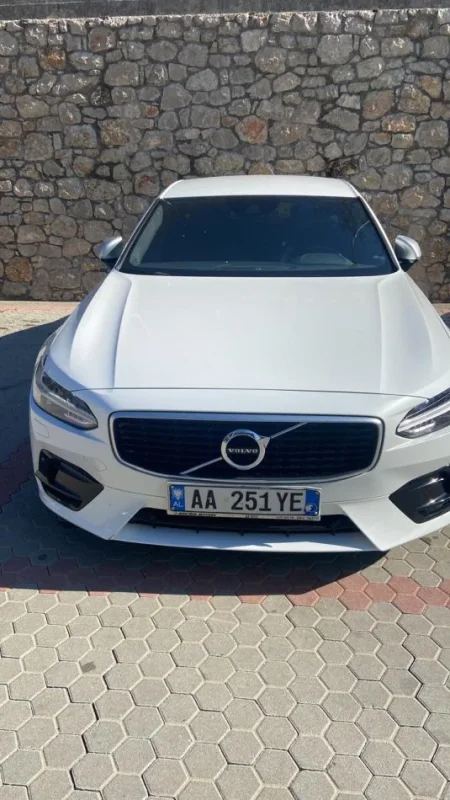 Tirane, shes makine Volvo S90 R Design Nafte, e bardhë automatik Kondicioner