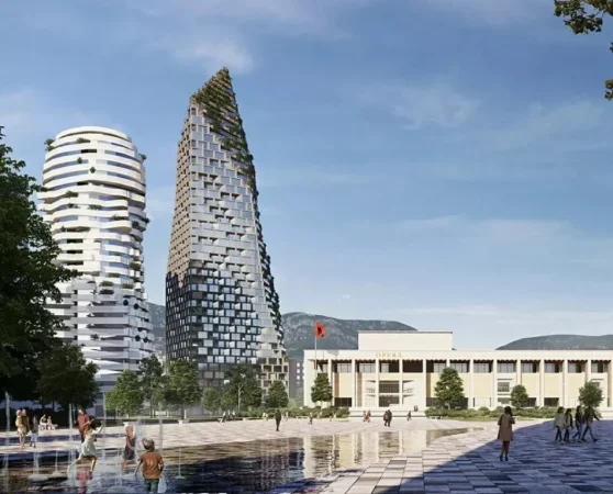 Tirane, jepet me qera ambjent biznesi Kati 1, 550 m²