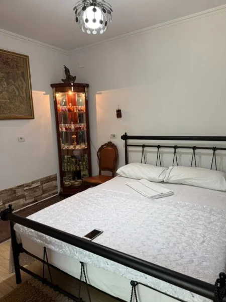 Tirane, jepet me qera apartament 1+1+Ballkon Kati 1, 45 m² 500 € (Myslym shyr , prane intersportit)