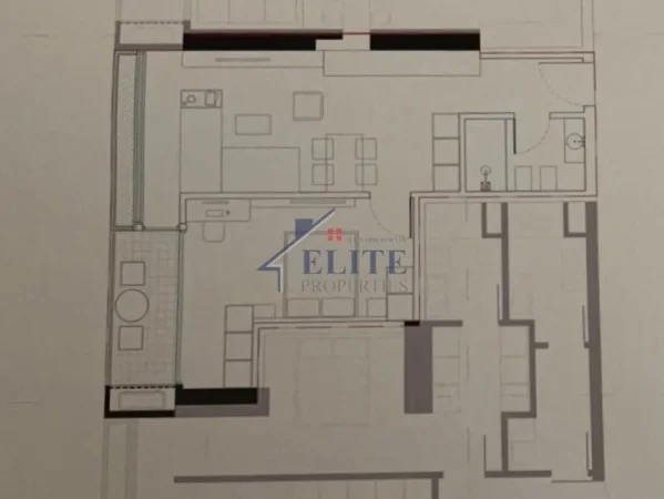 Tirane, shitet apartament 1+1+Ballkon Kati 8, 76 m² 136.818 € (Lion Park 2)