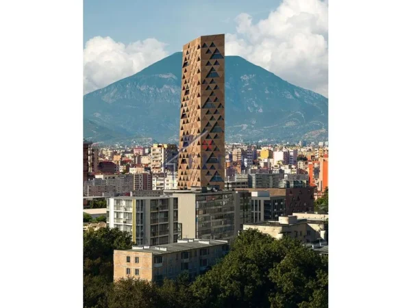 Tirane, shitet apartament 2+1+Ballkon Kati 13, 104 m² 187.020 € (Tirana Tower)