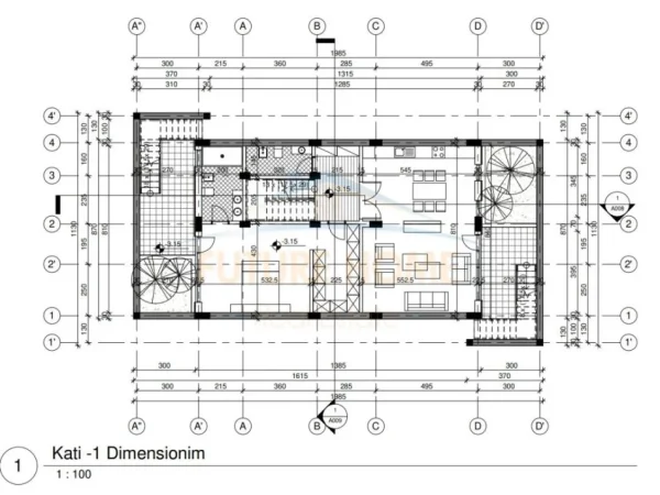 Durres, shitet Vile 2+1 Kati 0, 543 m² 1.200.000 € (HAMALLAJ,DURRES)