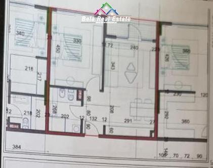 Tirane, shes apartament 1+1+Ballkon Kati 2, 62 m² 50.000 € (5 maji)
