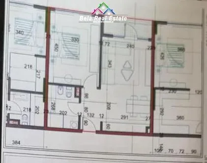 Tirane, shes apartament 1+1+Ballkon Kati 2, 62 m² 50.000 € (5 maji)