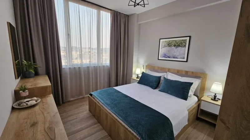 Tirane, jepet me qera apartament 2+1+Ballkon Kati 6, 95 m² 650 € (TREGU ELEKTRIK)