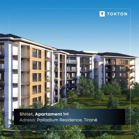 Tirane, shitet apartament 1+1 Kati 5, 90 m² 161.000 € (Liqeni i thatë, Palladium Residence, Tiranë) TT 1326