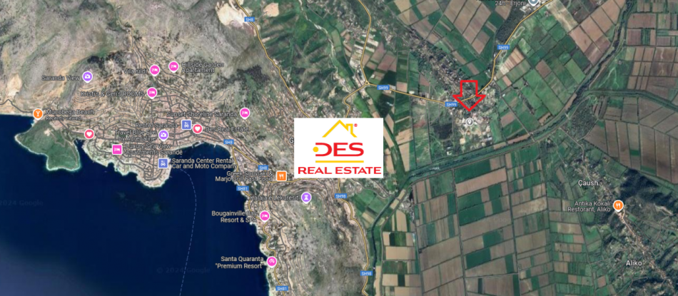 Sarande, shitet , 3.832 m² 135.000 € 