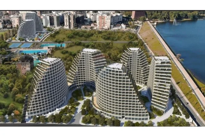 Tirane, jepet me qera dyqan Kati 0, 108 m² 3.000 € (LIQENI ARTIFICIAL)