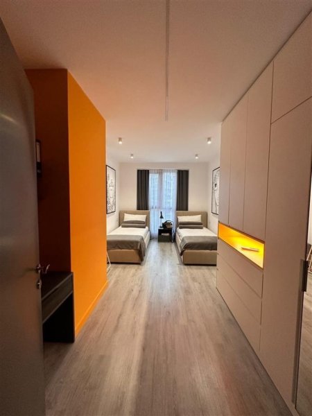 Tirane, jepet me qera apartament 2+1+Ballkon Kati 6, 95 m² 900 € (Residenca Turdiu, Fusha e Aviacionit)