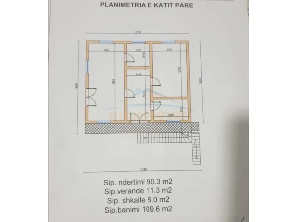 Tirane, shitet Vile 3 Katshe , 330 m² 350.000 € (Rruga e Dibres)