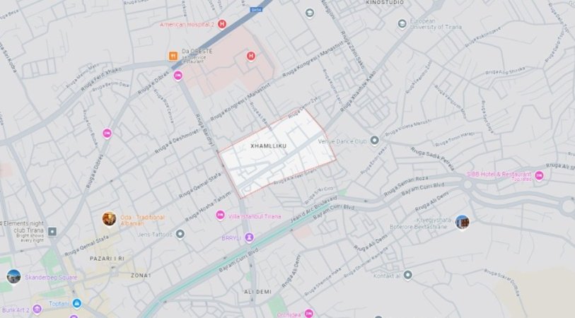 Tirane, shitet ambjent biznesi Kati 1, 40 m² 120.000 € (Xhamllik)