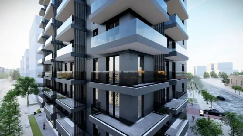 Tirane, shitet apartament 1+1+Ballkon Kati 4, 79 m² 117.765 € (Rruga Egnatia)