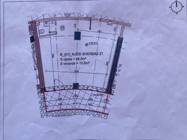 Tirane, jepet me qera ambjent biznesi Kati 0, 82 m² 1.200 € (Liqeni Arificial)