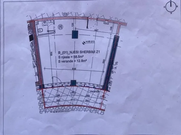 Tirane, jepet me qera ambjent biznesi Kati 0, 82 m² 1.200 € (Liqeni Arificial)
