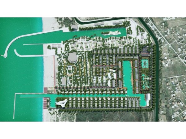 Durres, shitet apartament Dublex Kati 1, 173 m² 365.000 € (Kompleksi Turqouise Marina, Hamallaj)