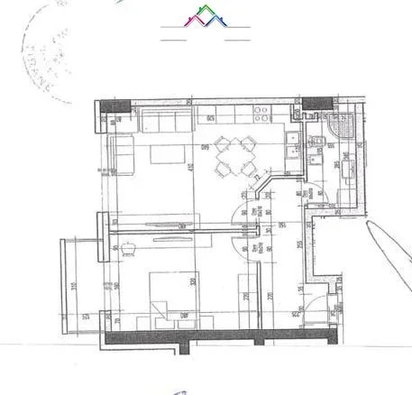 Tirane, shes apartament 1+1+Ballkon Kati 3, 80 m² 94000 € (ASTIR)