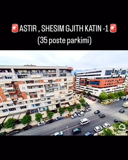 Astir te rrethi, shitet garazh Kati -1, 944 m² 650.000 € (Rruga Kristo Pano)