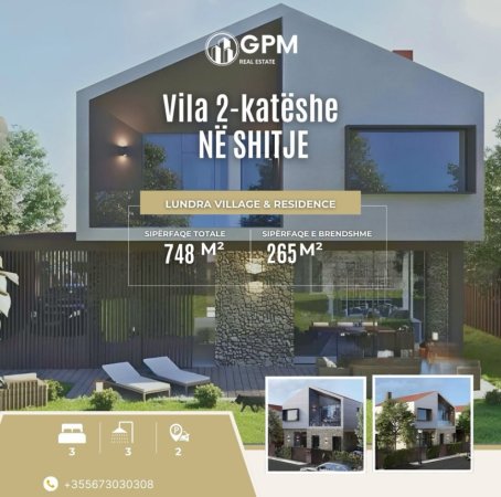 Tirane, shitet Vile 3+1+Ballkon Kati 2, 748 m² 