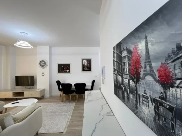 Tirane, jepet me qera apartament 2+1 Kati 7, 118 m² 700 € (Kompleksi "Fratari",ne zonën e Astirit, Unaza e Re, Tiranë.)