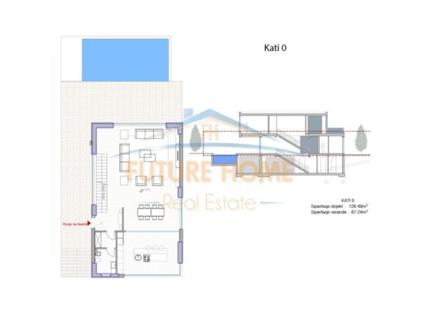 Tirane, shitet Vile 2 Katshe Kati 3, 536 m² 1.846.000 € (LIQENI I THATE)