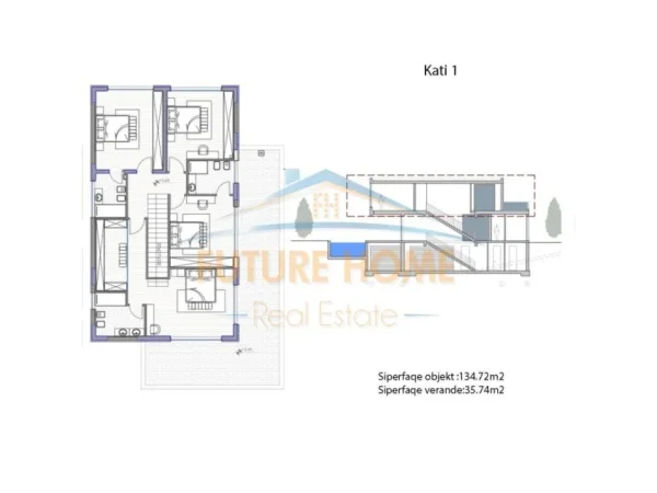 Tirane, shitet Vile 2 Katshe Kati 3, 536 m² 1.846.000 € (LIQENI I THATE)
