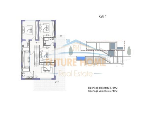 Tirane, shitet Vile 2 Katshe Kati 3, 536 m² 1.846.000 € (LIQENI I THATE)