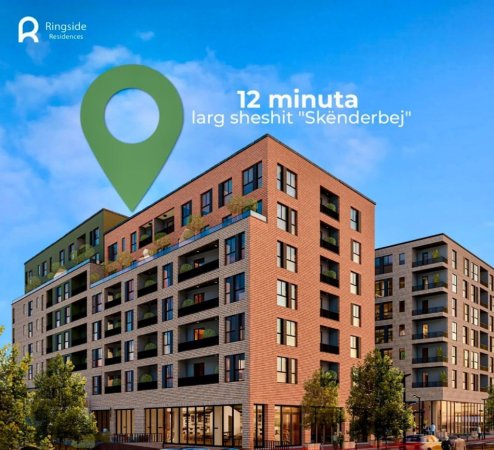 Ringside Residence, shitet apartament 2+1+Aneks+Ballkon Kati 3, 111 m² 109.900 € (Rruga Lidhja e Prizrenit)