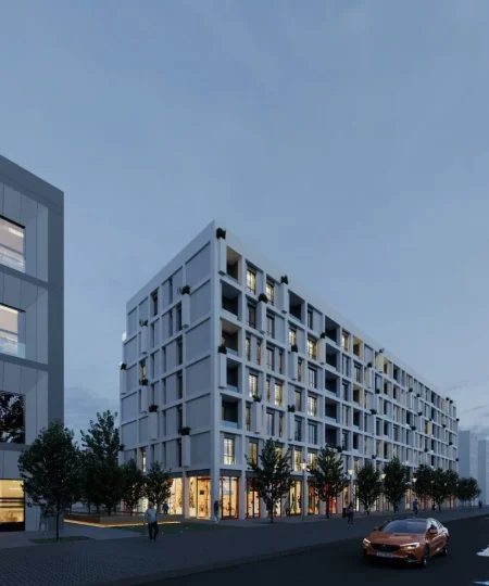 Tirane, shitet apartament 1+1 Kati 3, 66 m² 183.500 € (Eagle Residence,prane Ish-Doganes)