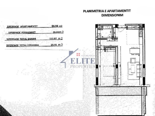 Dhermi - Palase, shitet apartament 1+1+Ballkon Kati 3, 461.393 € (Green Coast)