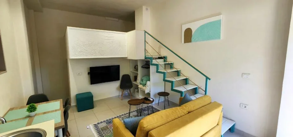 Durres, shitet apartament duplex 1+1 Kati 1, 110 m² 200.000 € (Golem)