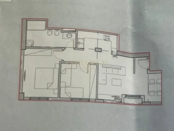 Tirane, shitet apartament 2+1 Kati 9, 91 m² 157.500 € (xhamllik)