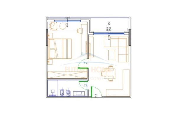 Durres, shitet apartament 1+1+Ballkon Kati 2, 67 m² 80.280 € (GOLEM SHQIPERIA)