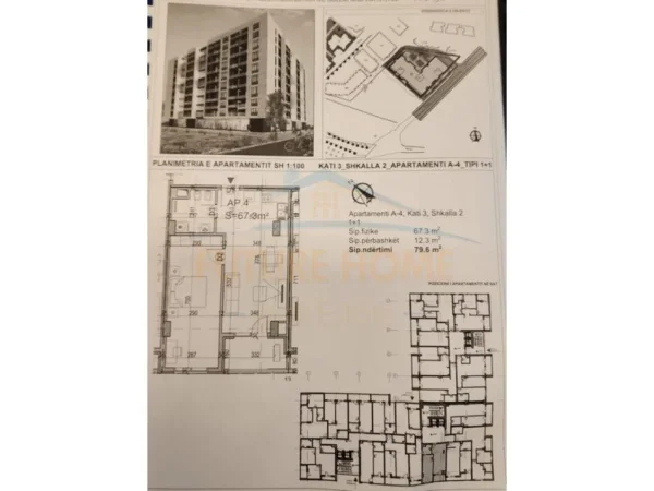 Durres, shitet apartament 1+1 , 80 m² 159.200 € (Shitet Apartament 1+1 Me Pamje Nga Deti,Qerret, Durres)